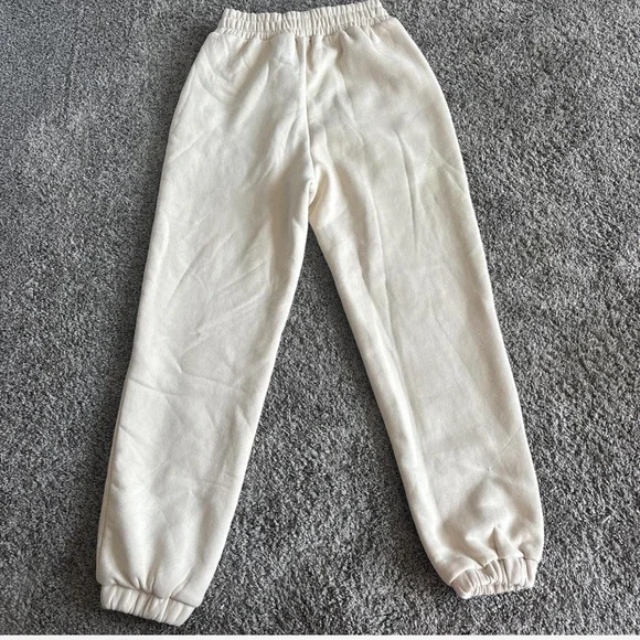 Comfrt Small Sweatpants Jogger Bone Cream Ivory - Picture 4 of 4